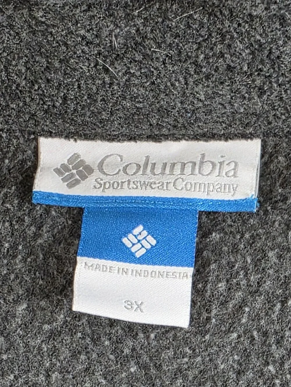 Columbia Steens Mountain Full Zip Fleece Jacket Grey Men's 3X